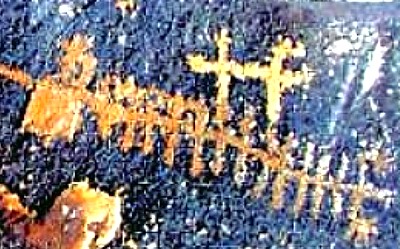 Moon/Lunar calendar engraved in Negv Rock Art