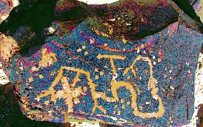 The sun’s journey in negev rock art