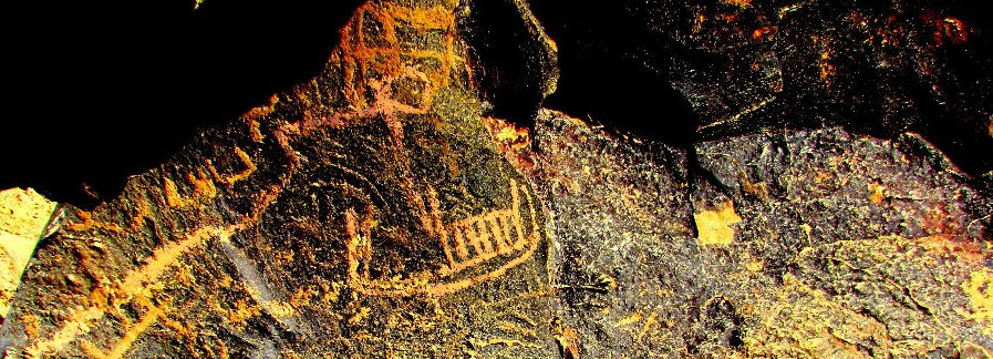 Rock Art shows the Afterlife Journey with a Ship